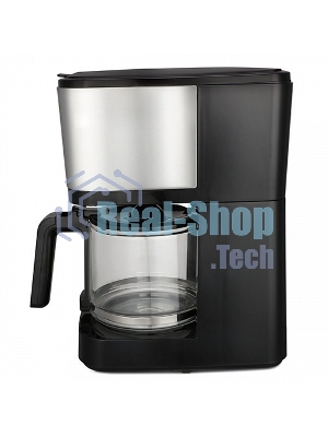 Кофеварка капельная BQ CM2007 стальной/черный, исп. кофе - молотый, 1.25 л, 750 Вт