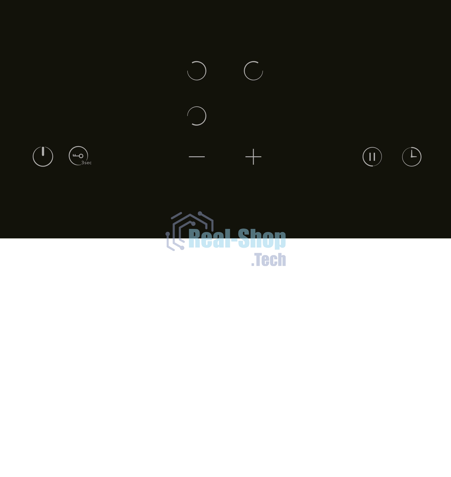 Электрическая варочная панель LEX EVH 430B BL, черный