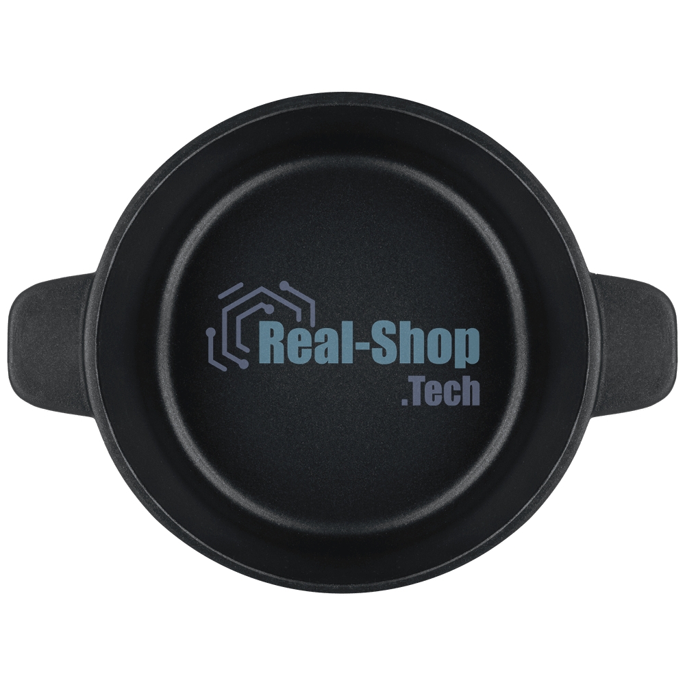 Кастрюля Maunfeld Osvald MF22SVLD03CR универсальная из литого алюминия со стеклянной крышкой, 3 л