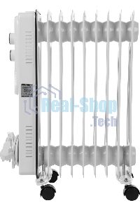 Масляный обогреватель Centek CT-6206 (9 секций), белый, 1000/1500/2000 Вт, 20 м2, 3 режима, термостат