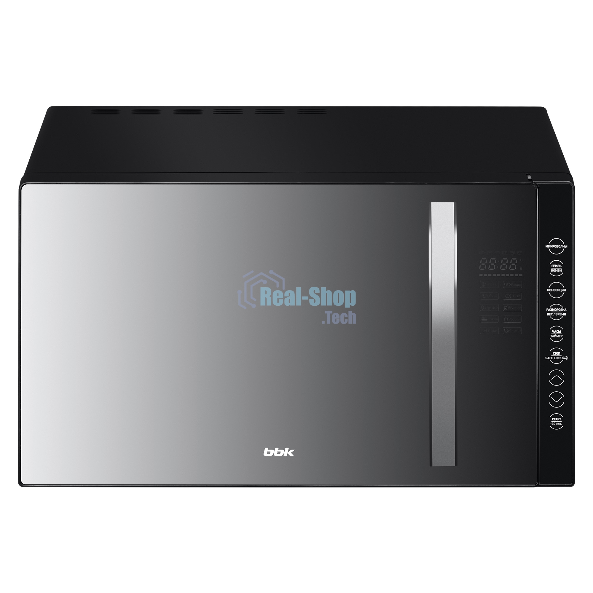 Микроволновая печь BBK 23MWC-881T/B-M черный, 23 л, 800 Вт, сенсор