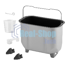 Хлебопечка Maunfeld MBM-1300DPW белый, 850 Вт, 14 программ