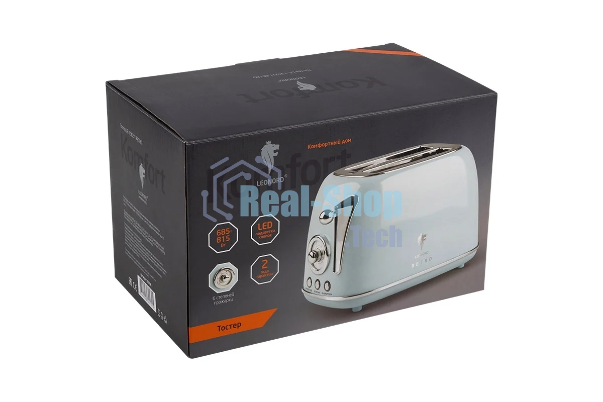 Тостер LEONORD LE-1902/1 RETRO (105838)