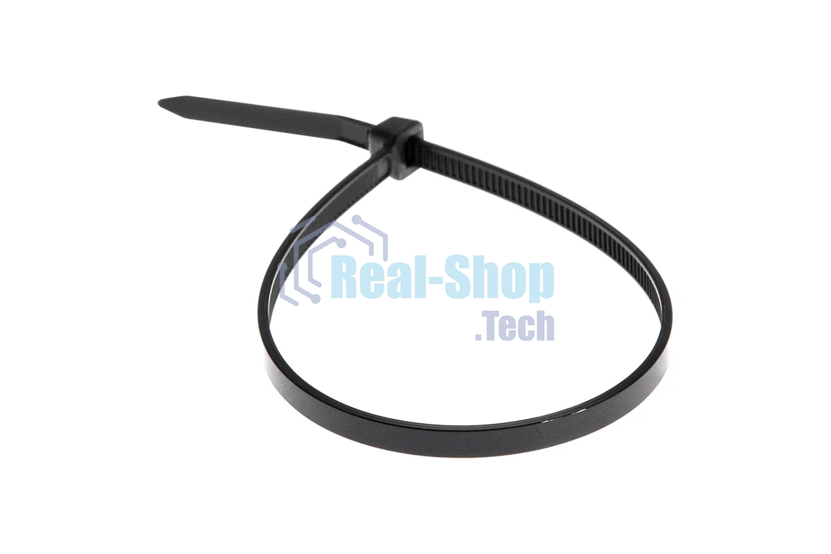 Хомут кабельный Rexant 4.8х350 нейл. черный (уп. 100 шт)