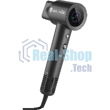 Фен LEONORD LE-1214 черный, 1800 Вт, ионизация