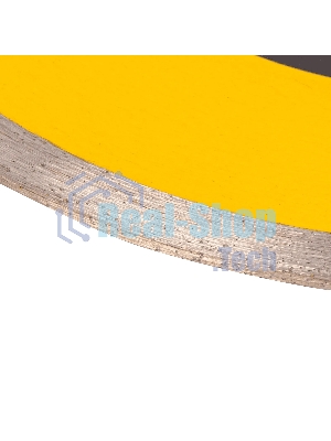 Диск алмазный сплошной Denzel супертонкий, 200 х 25,4 мм, горячее прессование, мокрое резание