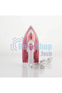 Утюг Scarlett SC-SI30K56 розовый, 2400; Световой индикатор работы: Да; Регулируемый пар до г/мин: 35; Паровой удар до г/мин: 140; Резервуар для воды, мл: 280; Функция разбрызгивания воды: Да; Терморегулятор: Да; Вертикальное отпаривание: Да; Регулировка с