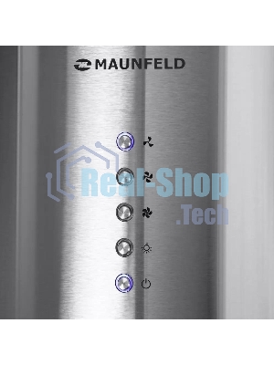 Вытяжка островная Maunfeld Lee Light Isla 35 нержавеющая сталь, 35.15 см, 1050 куб. м/ч, 63 дБ