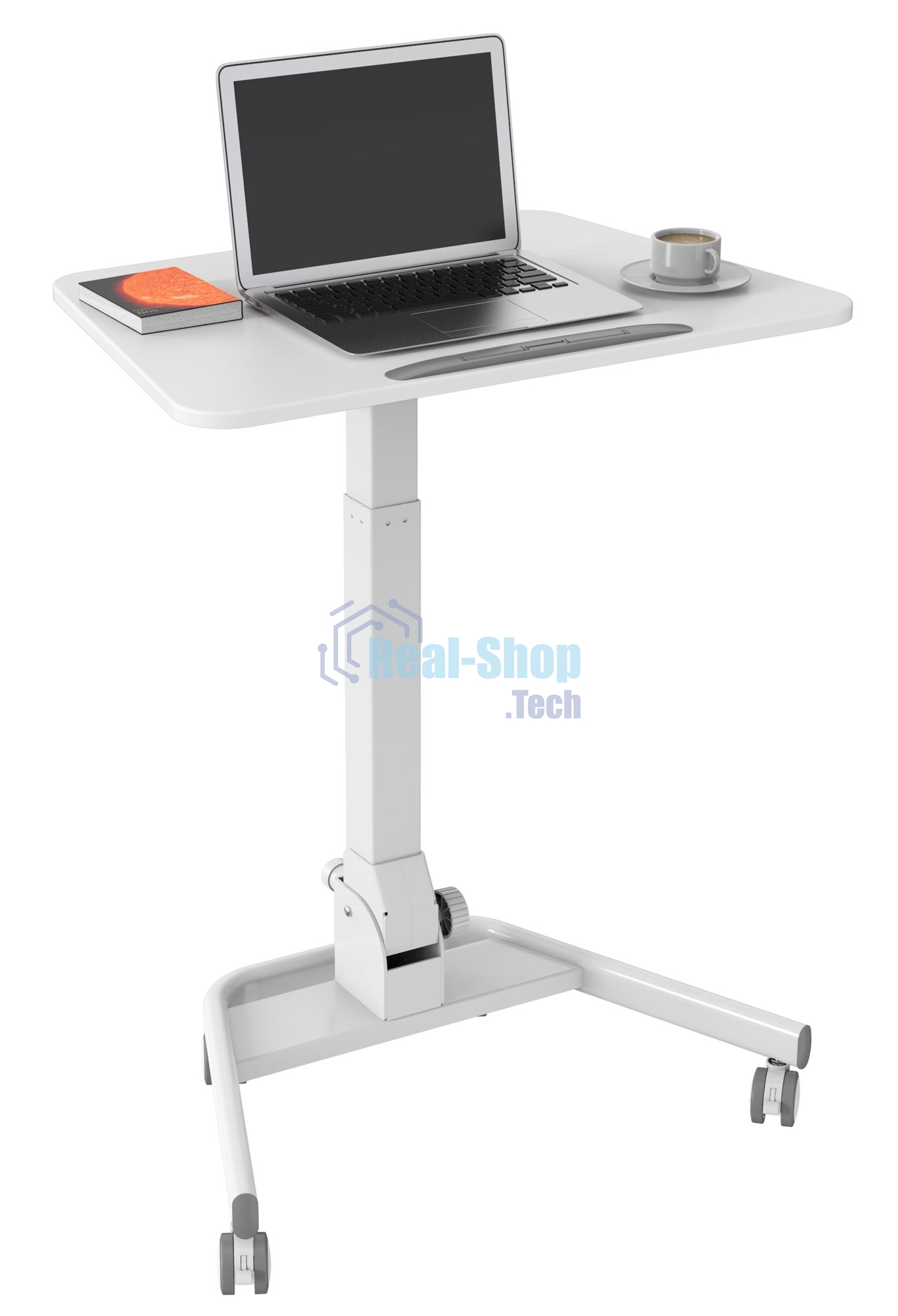 Стол для ноутбука Cactus VM-FDS109 столешница МДФ белый 73x50x108см (CS-FDS109WWT)