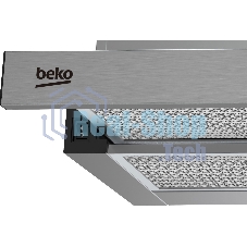 Вытяжка телескопическая Beko BHNT613R4CX серебристый, 60 см, 320 куб. м/ч, 61 дБ