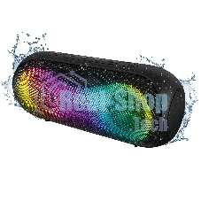 Портативная акустика Sven PS-165, черный (16 Вт, Waterproof (IPx6), TWS, Bluetooth, microSD, 3000мА*ч)