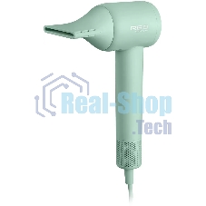 Фен Red Solution F572 зеленый/мятный, 1400 Вт, компактный, ионизация