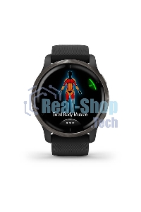 Смарт-часы Garmin Venu 2 AMOLED корп.черный рем.черный (010-02430-11)