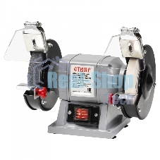 Станок заточной Ставр СЗЭ-125/150 М (4шт) электрический 150Вт, 2950 об/мин, круг 125x16мм, посадка 12,7/32мм, заточной и доводочный круги