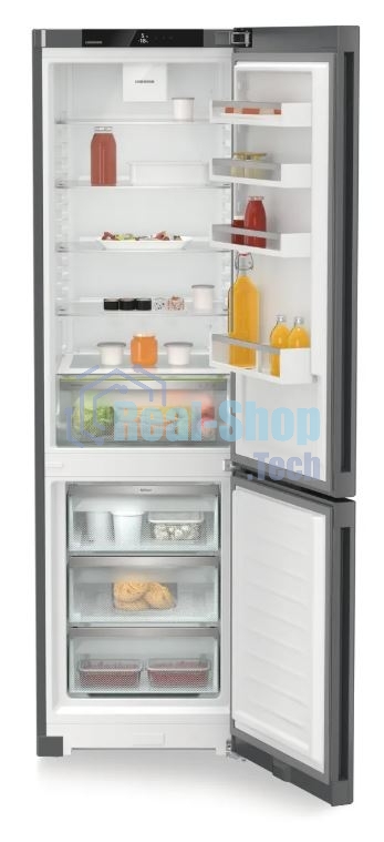 Холодильники Liebherr CNdgc 5703-20 001 Pure темно-серый двухкамерный 266/94л морозилка снизу, No Frost