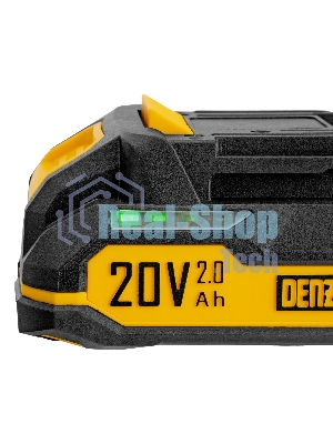Батарея аккумуляторная Denzel BH-20-2.0, Li-Ion, 20 В, 2,0 А·ч
