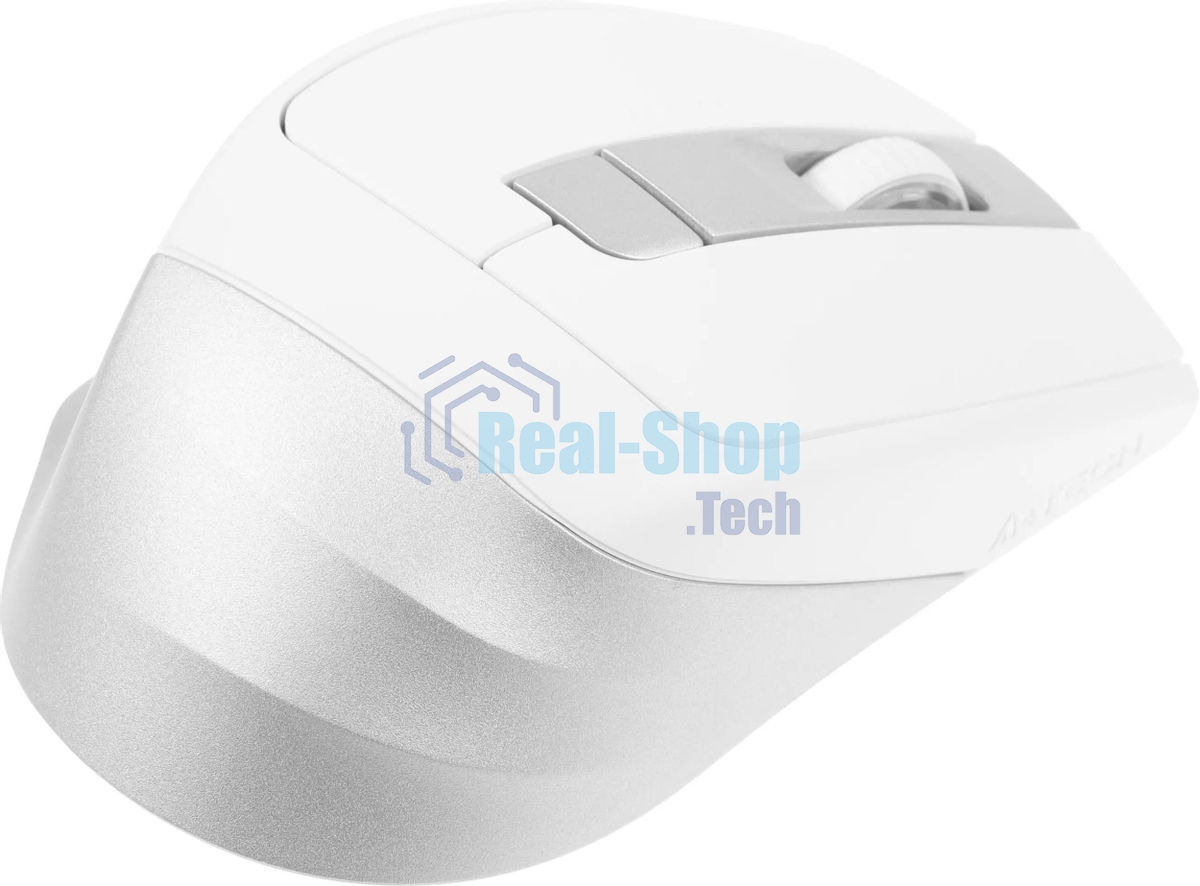Мышь беспроводная A4Tech Fstyler FB35C белый, 2000 dpi, радиоканал, Bluetooth, USB, кнопки - 6
