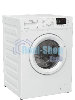 Стиральная машина Beko WRE55P2BWW белый, загрузка фронтальная 5 кг, 1000 об/мин, класс A