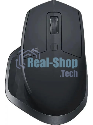 Мышь беспроводная Logitech MX Master 2S графитовый, 4000 dpi, радиоканал, Bluetooth, USB, кнопки - 7