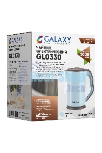 Чайник электрический Galaxy GL 0330 ГОЛУБОЙ