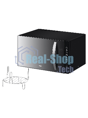 Микроволновая печь BBK 23MWC-881T/B-M черный, 23 л, 800 Вт, переключатели - сенсор