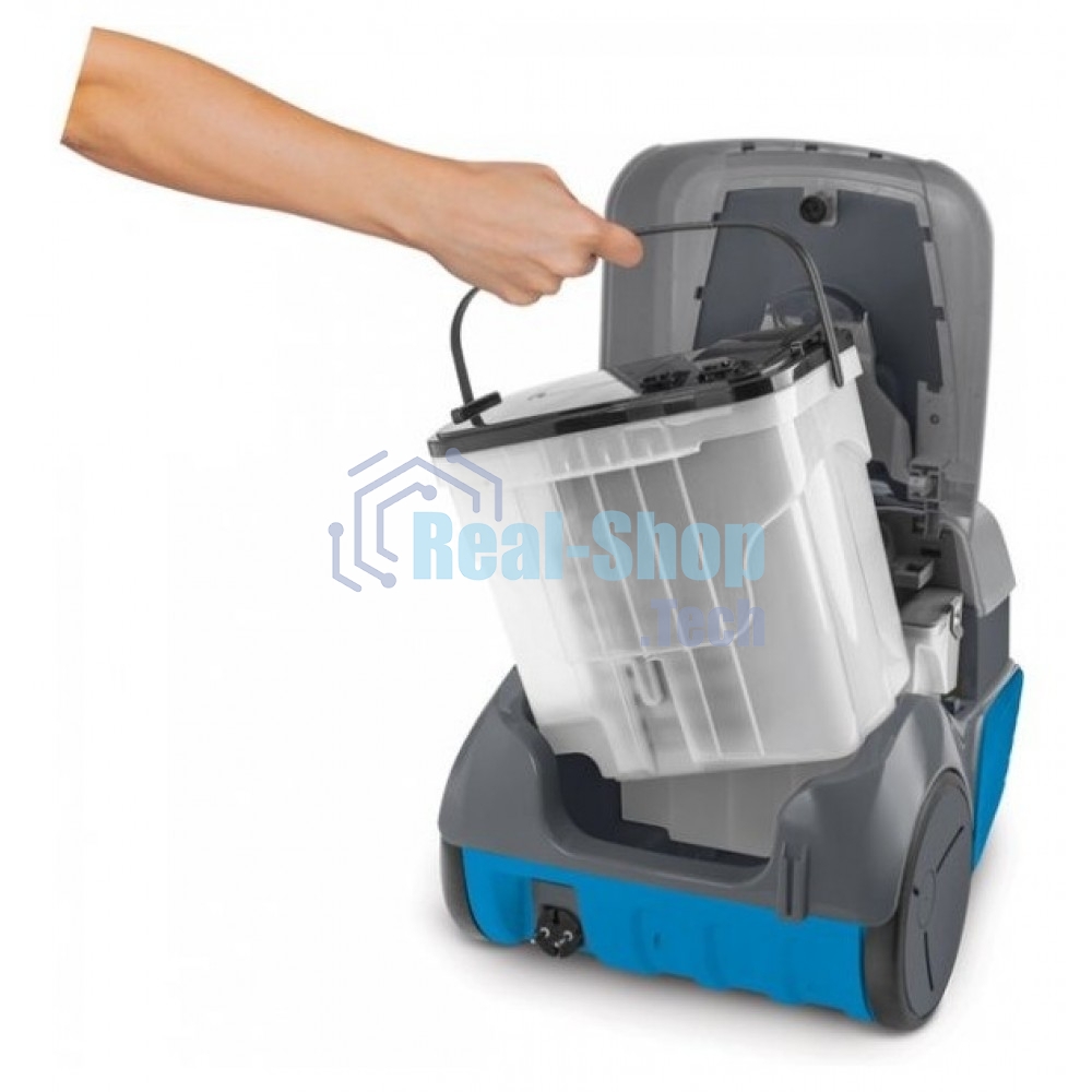 Пылесос Zelmer ZVC9130M W&D AQUALEON голубой/белый, 2100 Вт, уборка сухая/влажная