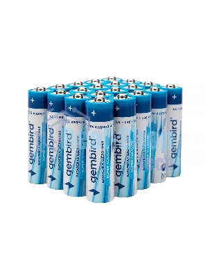 Батарейки щелочные/алкалиновые Gembird Gb-LR6-20B, тип AA, 20шт, коробка
