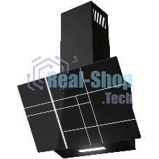 Вытяжка каминная LEX Moza 600 R1 черный, 60 см, 650 куб. м/ч, 46 дБ