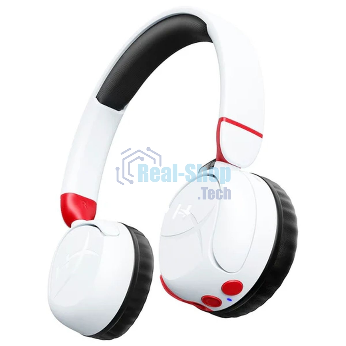 Гарнитура HyperX Cloud Mini белый, беспроводная + проводная, Bluetooth, до 25 ч, совместимость с PS5, Xbox