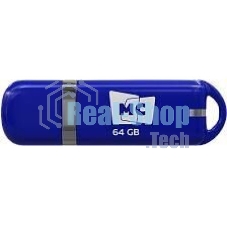 Флешка USB MORE CHOICE МФБ64 Blue (4620202558954), 64GB, USB 3.0, R/W 25/15, синий