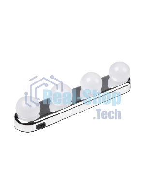 Светильник светодиодный ML-L04-sr подсветка для зеркала серебр. JazzWay 5036734