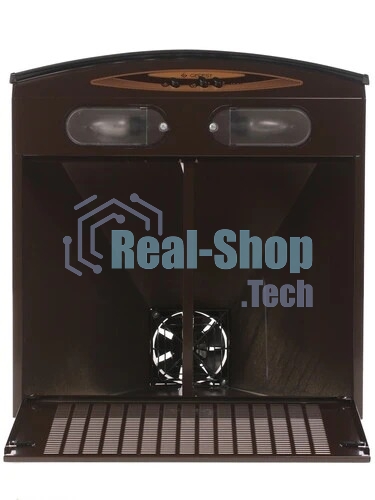 Вытяжка каминная Gefest ВВ 2 К17 коричневый/золотистый, 50 см, 180 куб. м/ч, 64 дБ