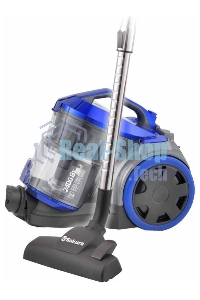 Пылесос Sakura SA-8315BL синий/черный, 450/2400 Вт, уборка сухая, пылесборник контейнер, 2 л