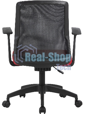 Кресло Cactus CS-MC222-BKRD черный, сетка