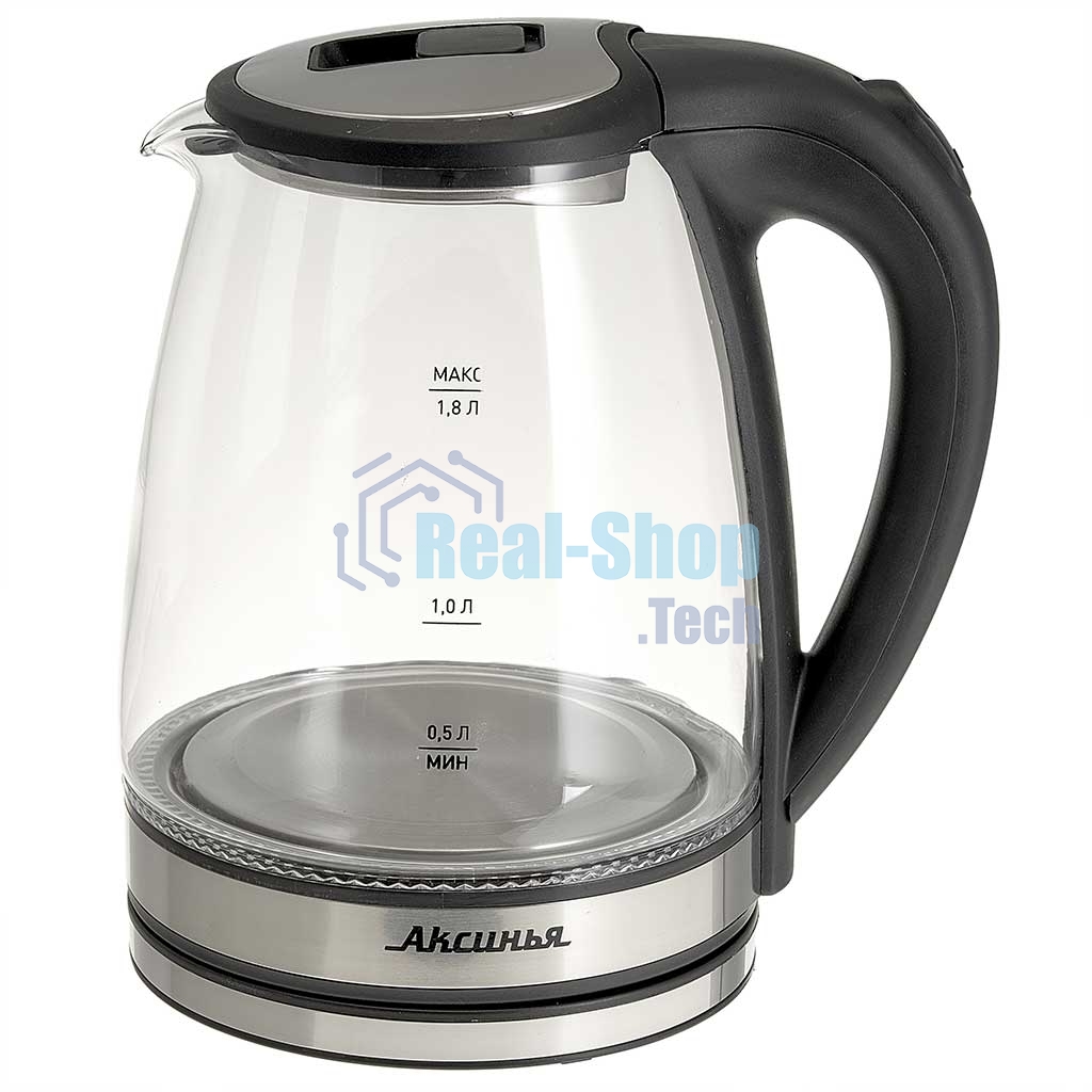 Чайник электрический АКСИНЬЯ КС-1019 черный
