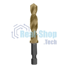 Сверло-метчик Denzel М10 х 1,25 мм, Р6М5