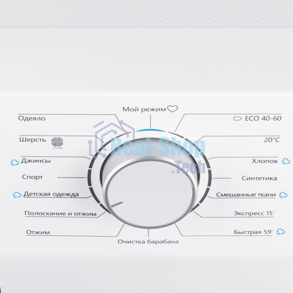 Стиральная машина Maunfeld MFWM148STWH02 белая, загрузка фронтальная 8кг, 1400 об/мин., класс: A+++