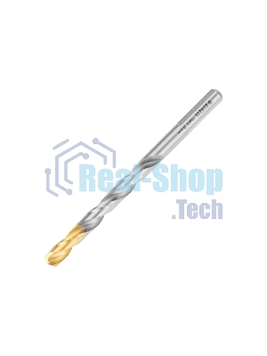 Набор сверл по металлу Denzel 2-8мм, Р6М5-TiN, Golden Tip, 6 шт 723000