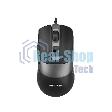 Мышь A4Tech Fstyler FM50S Plus черный оптическая 1200dpi USB 6but