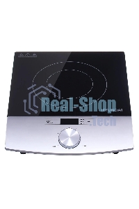 Плита настольная электрическая Hyundai HYC-0102 серебристый/черный стеклокерамика