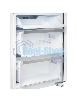 Встраиваемый холодильник Kuppersberg NBM 17863, Габариты(ВхШхГ):178.5x54x54,5; Перенавешиваемые двери, Класс энергопотребления А++ (222 кВт/ч), No-frost, 182л/59л, Уровень шума: 41 Дб