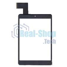 Сенсорное стекло (тачскрин) C196131F1-FPC808DR. черное