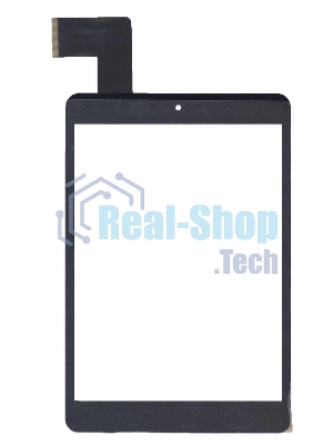 Сенсорное стекло (тачскрин) C196131F1-FPC808DR. черное