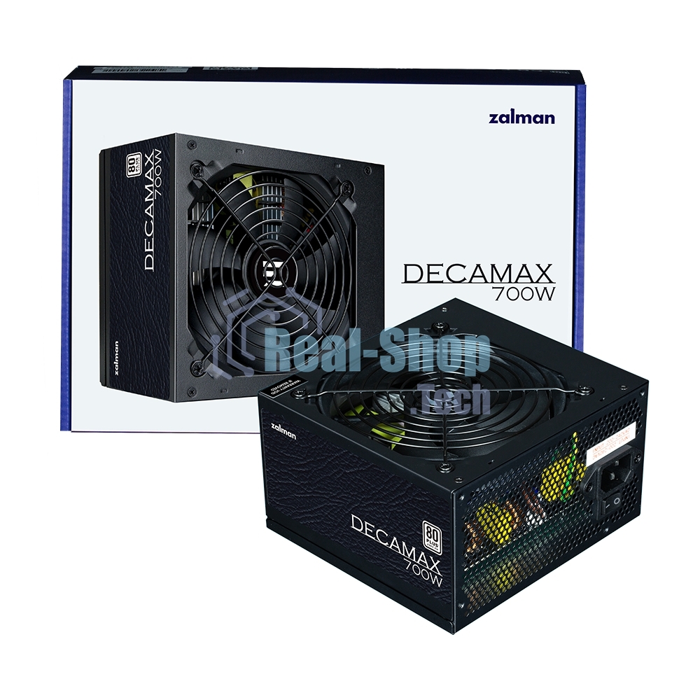 Блок питания Zalman ZM700-LX3, 700Вт. 80 PLUS, 120мм, черный