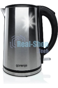 Чайник электрический Gorenje K15DWS 1.5л. 2200Вт нержавеющая сталь (корпус: нержавеющая сталь)
