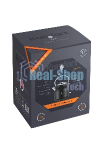 Чайник электрический LEONORD LE-1904 1,5 л, 2200 Вт, нержавейка, RETRO черный