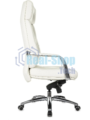 Кресло Бюрократ DAO/WHITE белый, кожа