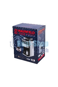 Кофеварка капельная Maunfeld MF-723S нержавеющая сталь, исп. кофе - зерновой/молотый, 1.5 л, 1050 Вт.
