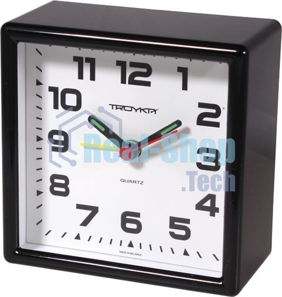 Будильник TROYKA БЭМ-08.00.801 черный