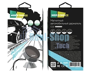 Автомобильный держатель MORE CHOICE C02 серебристый